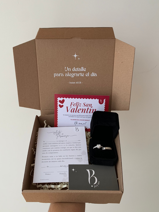 Box Anillos de Promesa Pandora