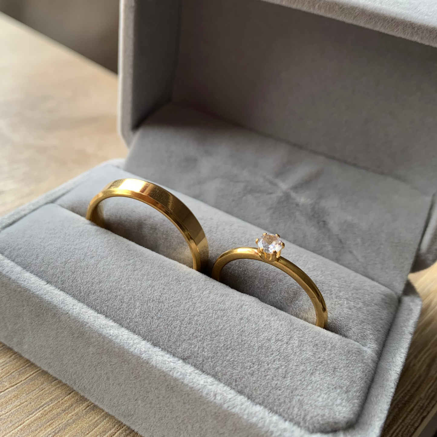 Box Anillos de Promesa