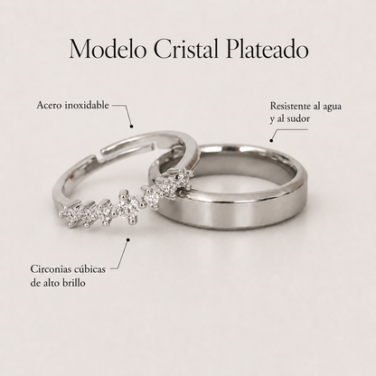 Anillos de promesa Pandora para parejas – foto 5