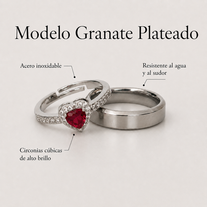Anillos de promesa Pandora para parejas – foto 6
