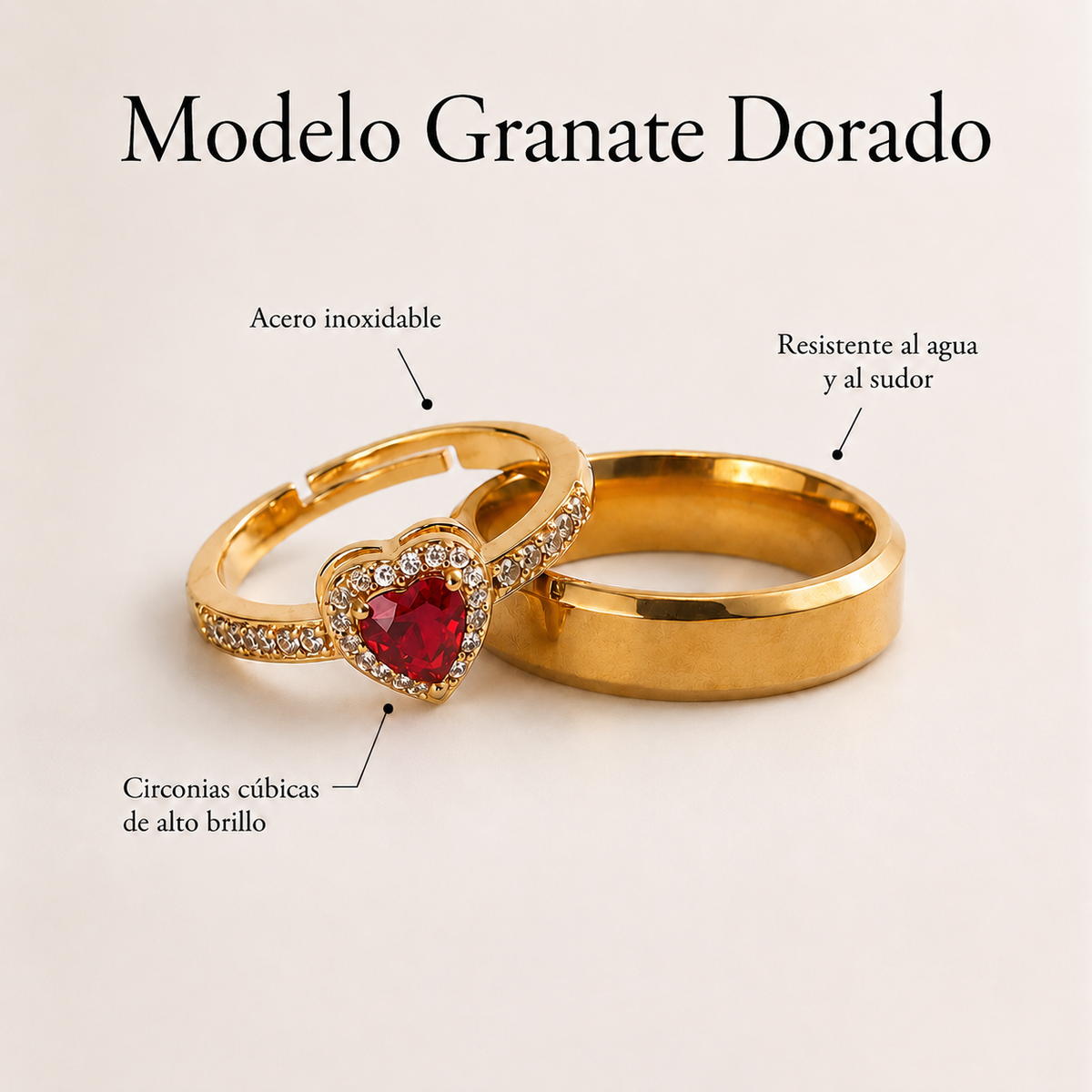 Anillos de promesa Pandora para parejas – foto 7