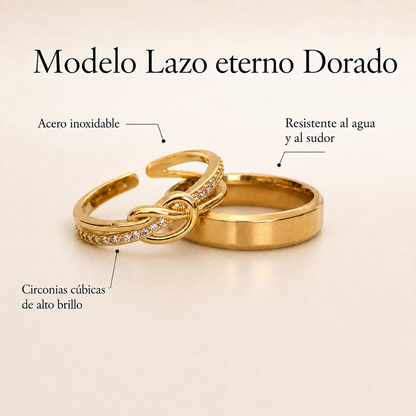 Anillos de promesa Pandora para parejas – foto 8