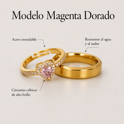 Anillos de promesa Pandora para parejas – foto 9