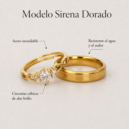Anillos de promesa Pandora para parejas – foto 13