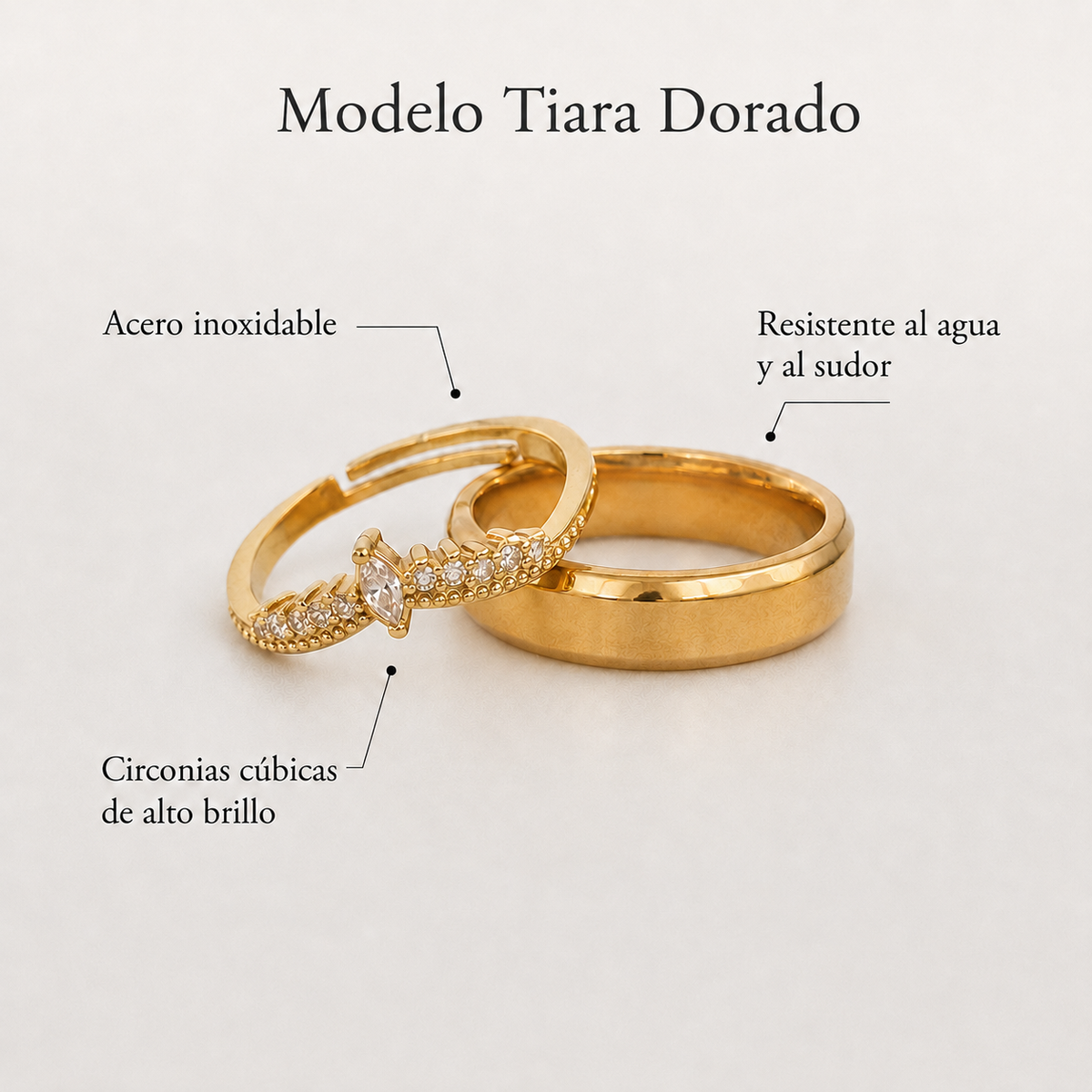 Anillos de promesa Pandora para parejas – foto 15