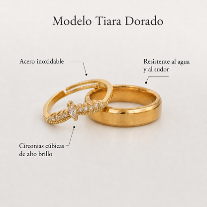 Anillos de promesa Pandora para parejas – foto 15